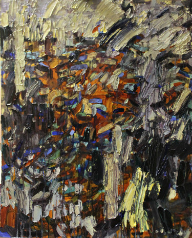 Painting titled "Французская" by Polina Zaremba, Original Artwork, Oil
