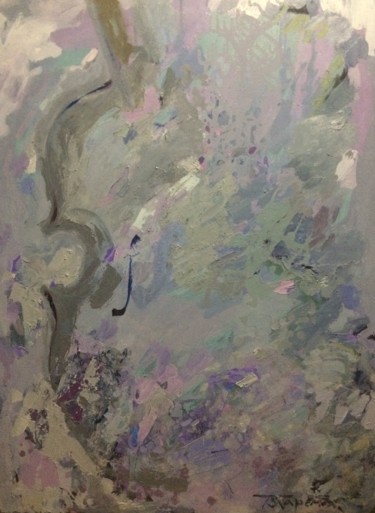 Картина под названием "Джаз" - Полина Заремба, Подлинное произведение искусства, Масло