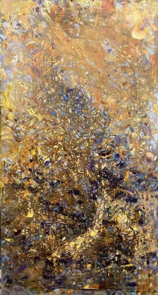 Картина под названием "Свечение" - Полина Заремба, Подлинное произведение искусства, Масло