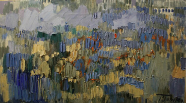 Картина под названием "Алтайские травы" - Полина Заремба, Подлинное произведение искусства, Масло