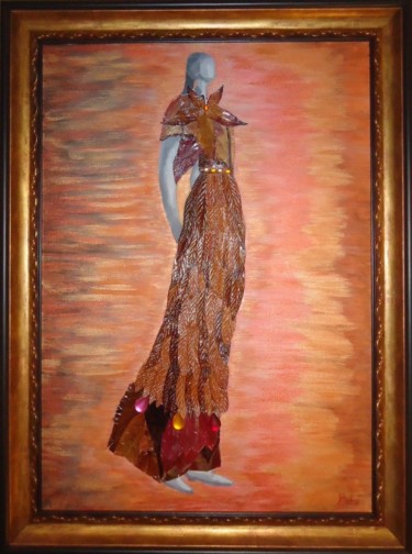 Painting titled "MADAME" by Polo'S Paintings, Original Artwork, Acrylic