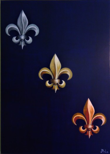 Peinture intitulée "Royaltie's" par Polo'S Paintings, Œuvre d'art originale, Acrylique