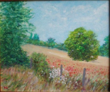 제목이 "Poppies at Hatchlan…"인 미술작품 Bernice Grundy로, 원작, 기름