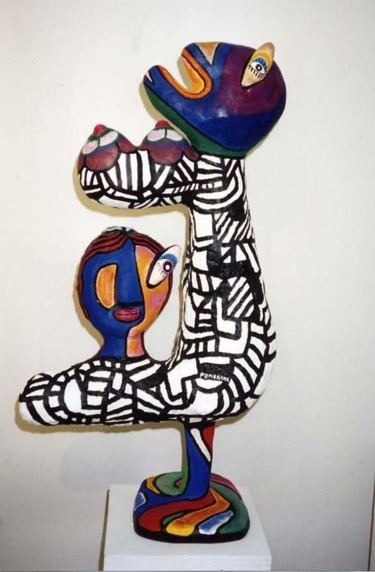 Sculpture intitulée "PSCSSTATUEPomeranc4…" par Pomeranc, Œuvre d'art originale