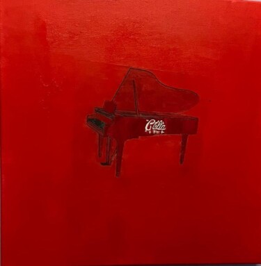 Painting titled "Chi va sano va piano" by Poongraphy, Original Artwork, Acrylic Mounted on Wood Stretcher frame
