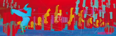 Arts numériques intitulée "Megalith dance" par Pootshee, Œuvre d'art originale, Photo montage