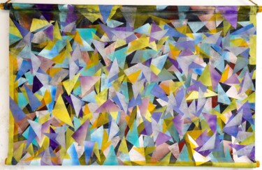 Tapestry 1 Textile Art titled "Tapestry 1" by Poovi Art Gallery, Original Art, Tapestry