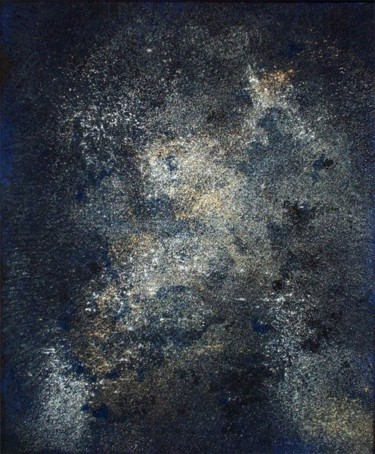 Malerei mit dem Titel "Deep Space" von Günther Roth, Original-Kunstwerk