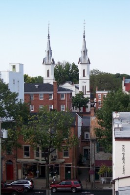 Photography titled "Lutheran Rooftop Vi…" by Susan Ledford, Original Artwork