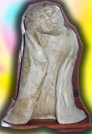 Sculpture titled "Ceram1" by Johnluca, Original Artwork, Ceramics
