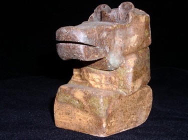 Sculpture titled "Etnic4" by Johnluca, Original Artwork, Ceramics