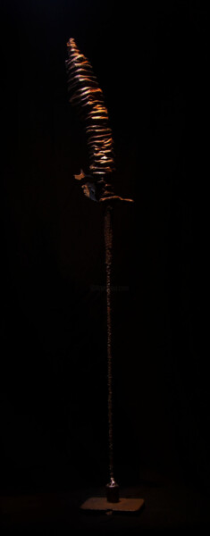 "Arum de Pluton" başlıklı Heykel Jerome Poumes tarafından, Orijinal sanat, Metaller