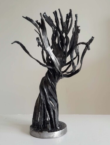 Skulptur mit dem Titel "Mangrove" von Jerome Poumes, Original-Kunstwerk, Metalle