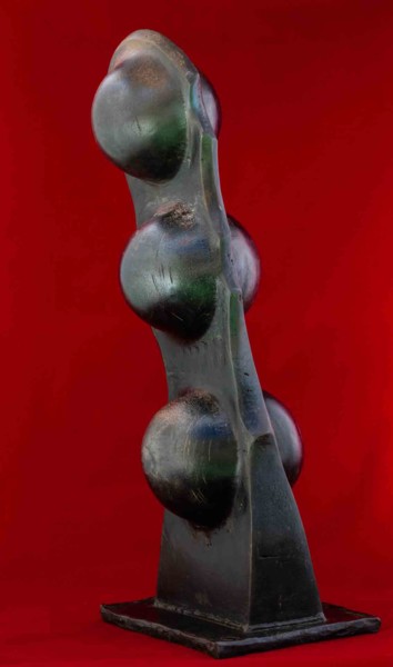 Sculpture intitulée "Sphères 2" par Didier Pouzol, Œuvre d'art originale, Métaux