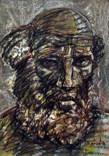 Картина под названием "Античный философ" - Aleksey Poyaganov, Подлинное произведение искусства