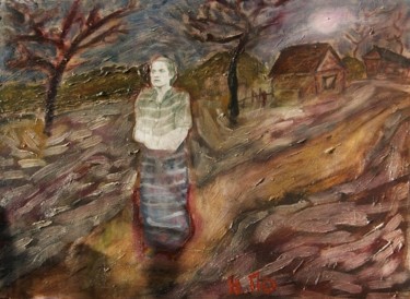 Painting titled "Bella Ciao," by Nikita Pozdnyakov, Original Artwork
