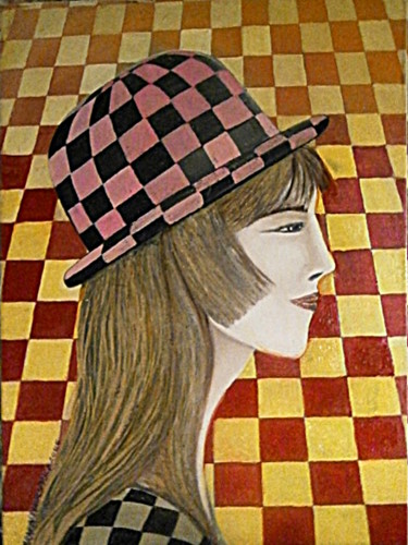 Картина под названием "domiladoré" - Pierre Paul Parmentier, Подлинное произведение искусства, Масло