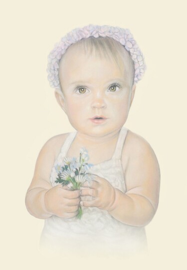 图画 标题为“Pastel 015” 由Pracownia Portretu, 原创艺术品, 粉彩