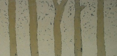 Malarstwo zatytułowany „Dry #2” autorstwa Pras, Oryginalna praca, Olej