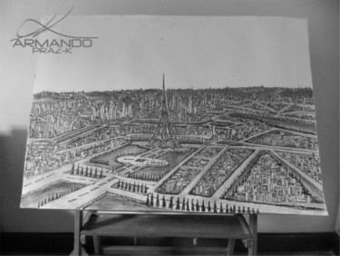 "Paris - Armando Pra…" başlıklı Tablo Armando Prazka G tarafından, Orijinal sanat