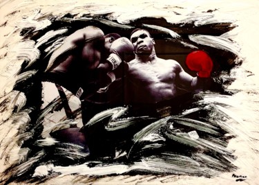 Malarstwo zatytułowany „Tyson Time” autorstwa Xav Premier, Oryginalna praca, Akryl