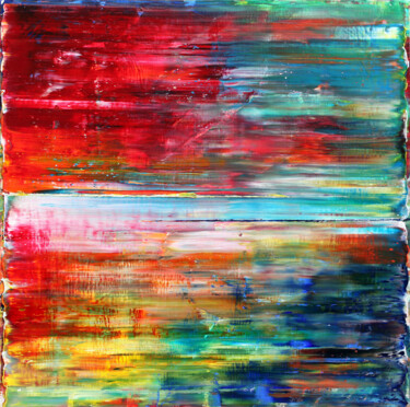 Peinture intitulée ""On The Horizon"" par Preston M. Smith (PMS), Œuvre d'art originale, Huile