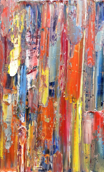 Картина под названием ""Messed Up"" - Preston M. Smith (PMS), Подлинное произведение искусства, Масло