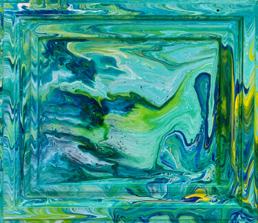 Pintura titulada "Cover Me In Marble" por Preston M. Smith (PMS), Obra de arte original, Acrílico