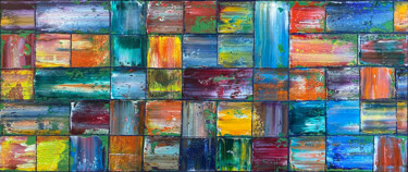 Картина под названием "All Squared Away" - Preston M. Smith (PMS), Подлинное произведение искусства, Масло