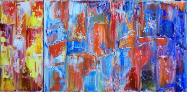 Malerei mit dem Titel "Event Horizon" von Preston M. Smith (PMS), Original-Kunstwerk, Öl