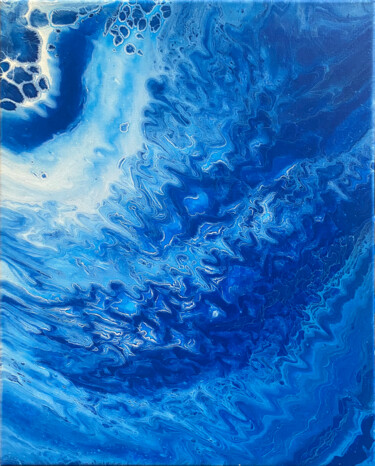 Pintura titulada "Blue Division" por Preston M. Smith (PMS), Obra de arte original, Acrílico