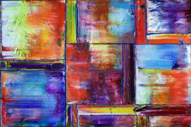 Картина под названием "Boundless Joy" - Preston M. Smith (PMS), Подлинное произведение искусства, Масло