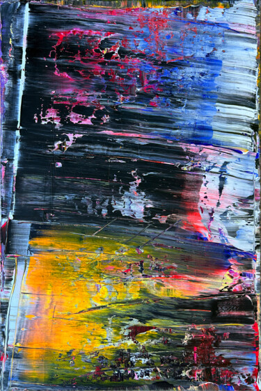 Картина под названием "Dark Matter" - Preston M. Smith (PMS), Подлинное произведение искусства, Акрил