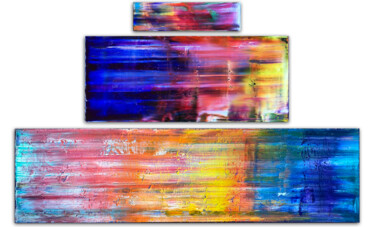 Peinture intitulée "Totally Stacked" par Preston M. Smith (PMS), Œuvre d'art originale, Huile