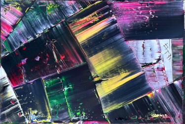 Malerei mit dem Titel "Color Factory" von Preston M. Smith (PMS), Original-Kunstwerk, Acryl