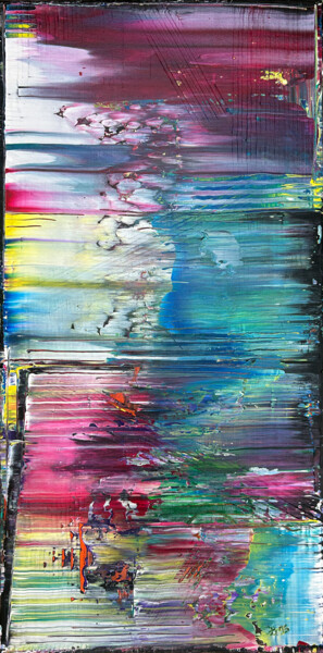 Картина под названием "Coming Apart at the…" - Preston M. Smith (PMS), Подлинное произведение искусства, Акрил