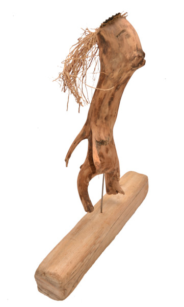Sculpture intitulée "Sugarman" par Woods By Grace, Œuvre d'art originale, Bois