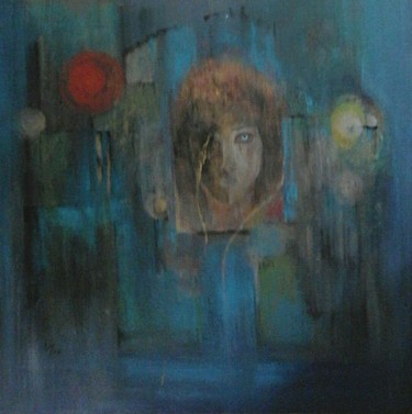 Картина под названием "oT" - Barbaram, Подлинное произведение искусства, Акрил