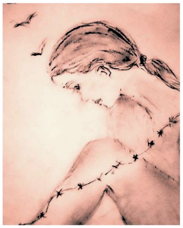 Digitale Kunst mit dem Titel "Von Freiheit träumen" von Barbaram, Original-Kunstwerk