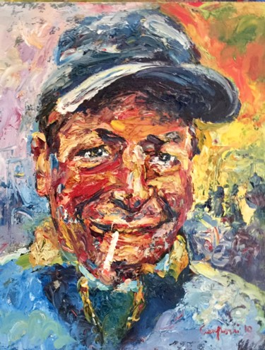 Painting titled "Gerardo" by Primo Canepari, Original Artwork, Oil