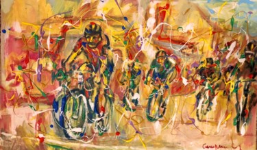 Malerei mit dem Titel "Grazioli Lauro" von Primo Canepari, Original-Kunstwerk, Acryl