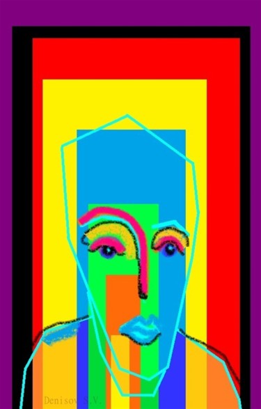Цифровое искусство под названием ""Neo-portrait".jpg" - Денисов Сергей Вячеславович, Подлинное произведение искусства, Цифро…