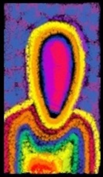 Цифровое искусство под названием ""Colored man".jpg" - Денисов Сергей Вячеславович, Подлинное произведение искусства, Цифров…