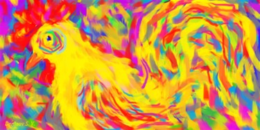 Цифровое искусство под названием ""Firebird".jpg" - Денисов Сергей Вячеславович, Подлинное произведение искусства, Цифровая…