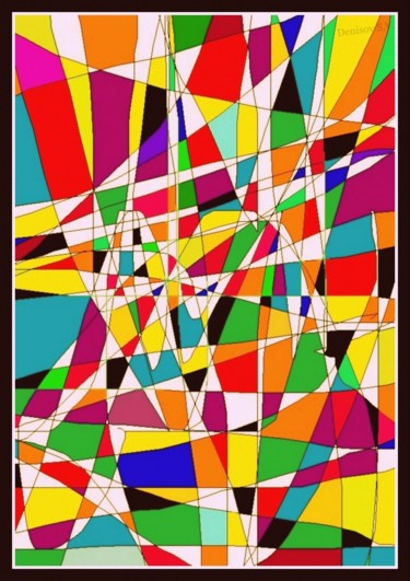 Цифровое искусство под названием ""Abstraction 14"" - Денисов Сергей Вячеславович, Подлинное произведение искусства, Цифрова…