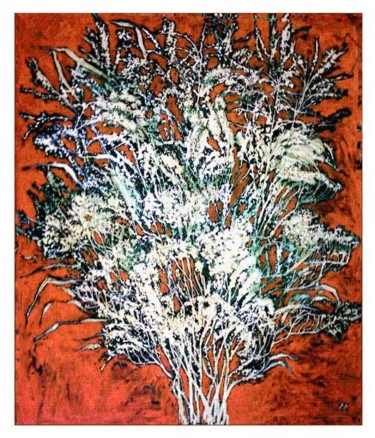 Painting titled "Dry Flowers II" by Mikhail Priorov, Original Artwork