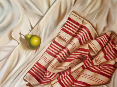 Картина под названием "The Pear" - Priyanka Singh, Подлинное произведение искусства, Масло