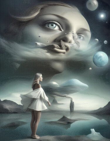 Arts numériques intitulée "Dreamscape Chronicl…" par Probebyar, Œuvre d'art originale, Image générée par l'IA