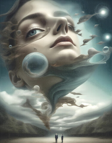 Arts numériques intitulée "Dreamscape Chronicl…" par Probebyar, Œuvre d'art originale, Image générée par l'IA
