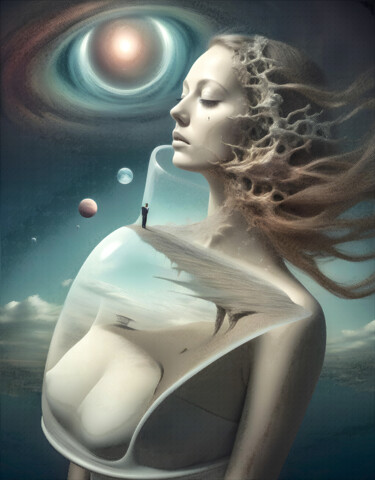 Digital Arts titled "Dreamscape Chronicl…" by Probebyar, Original Artwork, AI generated image